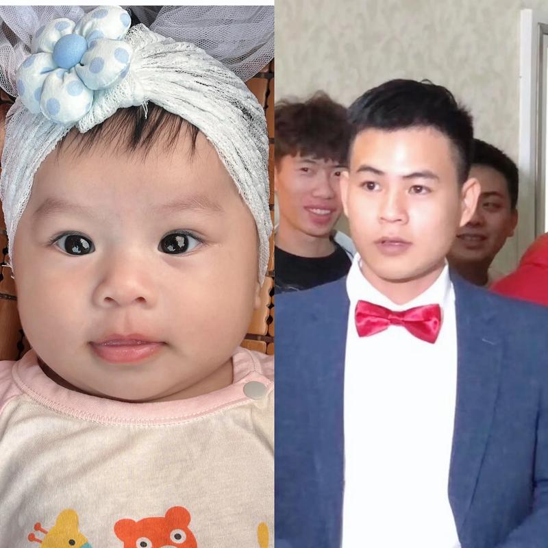 他俩要是有孩子,这眼睛得多大?